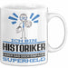 Historiker Geschenk Tasse Ich Bin Historiker Aber Sag Doch Einfach Superheld Lustige Geschenkdiee für Historiker Kaffee-Becher Weiß Trendation