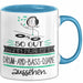 Drum-and-Bass-DJane Geschenk Tasse So Gut Kann Nur Eine Drum-and-Bass-DJane Aussehen Geschenkidee Geburtstag Weihnachten Lustig Blau Trendation