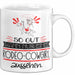 Rodeo-Cowgirl Geschenk Tasse So Gut Kann Nur Eine Rodeo-Cowgirl Aussehen Geschenkidee Geburtstag Weihnachten Lustig Weiß Trendation