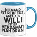 Willi Tasse Niemand Ist Perfekt, Aber Als Willi Ist Er Verdammt Nah Dran Blau Trendation