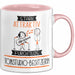 Tonstudio-Besitzerin Tasse Geschenk Becher Stark Attraktiv Furchtlos Tonstudio-Besitzerin Lustige Geschenkidee Rosa Trendation
