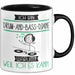 Drum-and-Bass-DJane Tasse Geschenk Ich Bin Drum-and-Bass-DJane Warum Weil Ich Es Kann Geschenkidee Geburtstag Trendation