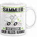 Sammler Tasse Geschenk für Sammler Der Mann Der Alles Kann Geschenkidee zum Geburtstag Weiß Trendation