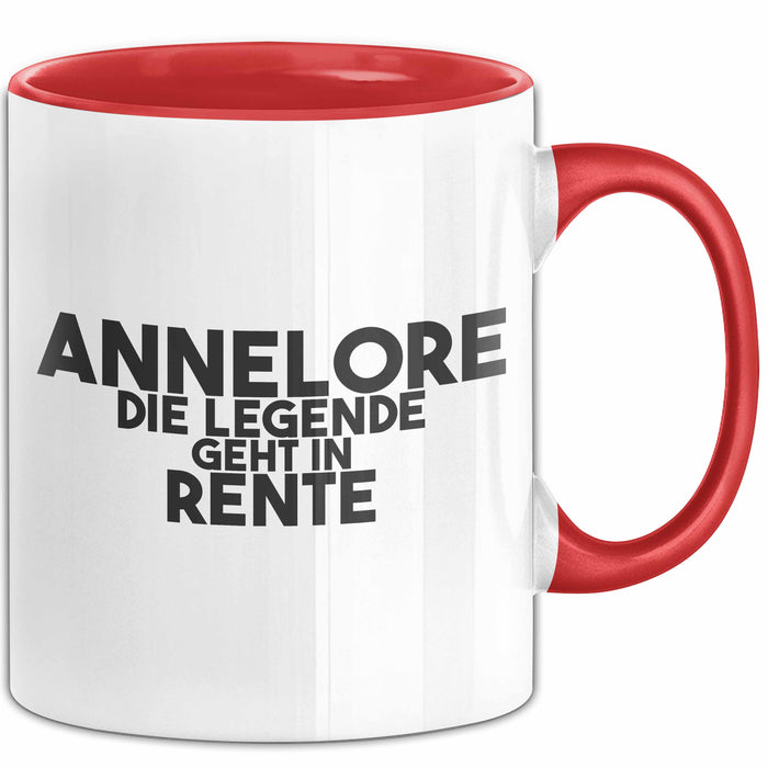 Annelore Tasse Annelore – Die Legende Geht In Rente Geschenk