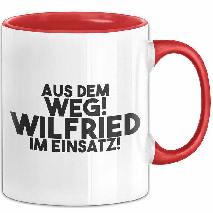 Wilfried Tasse Aus Dem Weg! Wilfried Im Einsatz! Geschenk