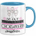 Chorsängerin Geschenk Tasse So Gut Kann Nur Eine Chorsängerin Aussehen Geschenkidee Geburtstag Weihnachten Lustig Blau Trendation