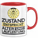 TÜV Alter Tasse Geschenk Lustiger Spruch Geburtstag Humor Rot Trendation
