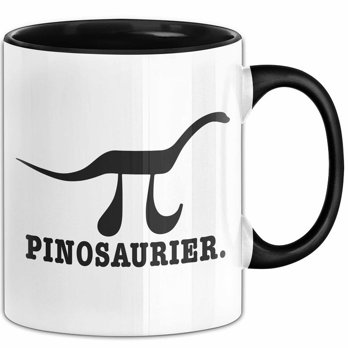 Pinosaurier Pi + Dinosaurier Tasse Geschenk Lustiger Mathe Becher Trendation