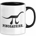 Pinosaurier Pi + Dinosaurier Tasse Geschenk Lustiger Mathe Becher Trendation