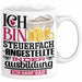 Steuerfachangestellte Ausbildung Start Geschenk Tasse Ich Bin Steuerfachangestellte In Der Ausbildung Ich Darf Das Kaffee-Becher Geschenkidee Weiß Trendation