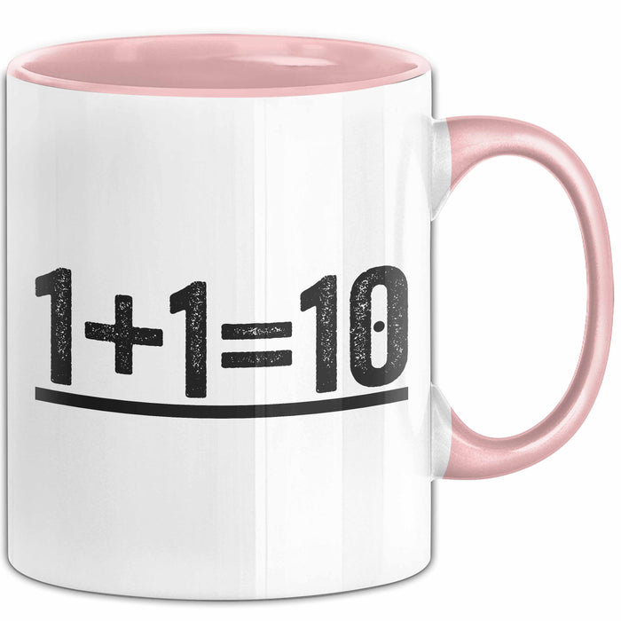Informatik Softwareprogrammierer Tasse Geschenk Lustige Geschenkidee Spruch Rosa Trendation
