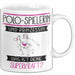 Polo-Spielerin Und Prinzessin Tasse Geschenk Für Eine Polo-Spielerin Geburtstag Was Ist Deine Superkraft Weiß Trendation
