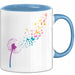 Blume Tasse Geschenk Lustige Geschenkidee Spruch Blau Trendation
