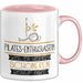 Pilates-Enthusiastin Weil Es Keinen Schöneren Beruf Gibt Tasse Geschenk für Eine Pilates-Enthusiastin Lustig Rosa Trendation