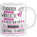 Survival-Trainerin Tasse Lustiges Geschenk Studieren Kann Wirklich Jeder Nur Die Besten Werden Survival-Trainerin Weiß Trendation