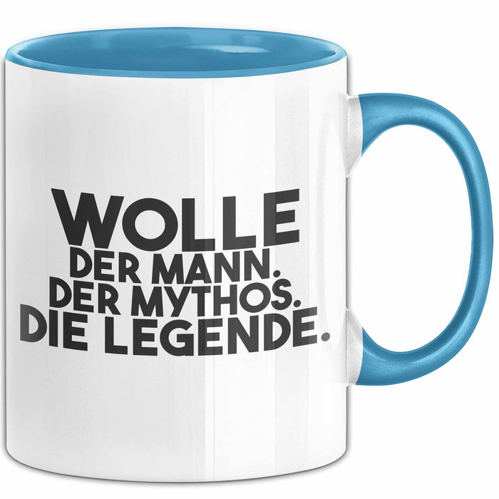 Wolle Tasse Wolle – Der Mann. Der Mythos. Die Legende. Geschenk
