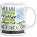 Meeresbiologin Tasse Geschenk Spruch Wer Will Schon Prinzessin Sein Wenn Man Auch Meeresbiologin Sein Kann Weiß Trendation