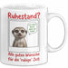Rentner Pensionär Sarkasmus Tasse Geschenk Lustige Geschenkidee Spruch Ruhestand Weiß Trendation