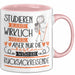 Rucksackreisende Tasse Lustiges Geschenk Studieren Kann Wirklich Jeder Nur Die Besten Werden Rucksackreisende Rosa Trendation