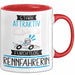 Rennfahrerin Tasse Geschenk Becher Stark Attraktiv Furchtlos Rennfahrerin Lustige Geschenkidee Rot Trendation