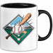 Baseballspieler Tasse Geschenkidee für Baseballliebhaber Trendation