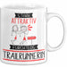 Trailrunnerin Tasse Geschenk Becher Stark Attraktiv Furchtlos Trailrunnerin Lustige Geschenkidee Weiß Trendation