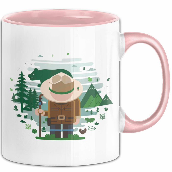 Park Ranger Tasse Geschenk Lustige Geschenkidee Spruch Für Natur Schützer Rosa Trendation