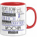 Köchin Geschenk Becher Tasse Gott Schuf Alle Menschen Gleich Nur Die Besten Durfeten Köchin Werden Geschenkidee Lustig Rot Trendation