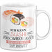 Sushi-Liebhaber Tasse Geschenk Ich Kann Sushi Verschwinden Lassen Was Ist Deine Superkraft Becher Geschenkidee Suhshi Kaffee-Becher Weiß Trendation