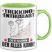 Trekking-Enthusiast Tasse Geschenk für Trekking-Enthusiast Der Mann Der Alles Kann Geschenkidee zum Geburtstag Grün Trendation