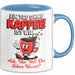 Kaffeeliebhaber Tasse Geschenk Lustige Geschenkidee Spruch Ein Tagg Ohne Kaffee Blau Trendation