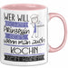 Köchin Tasse Geschenk Spruch Wer Will Schon Prinzessin Sein Wenn Man Auch Köchin Sein Kann Rosa Trendation