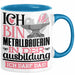 Metallbauerin Ausbildung Start Geschenk Tasse Ich Bin Metallbauerin In Der Ausbildung Ich Darf Das Kaffee-Becher Geschenkidee Blau Trendation