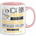 Synthesizer-Spielerin Tasse Geschenk Ich Bin Diese Eine Legendäre Synthesizer-Spielerin Von Der Alle Reden Geschenkidee Geburtstag Weihnachten Rosa Trendation