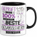 Beste Gesangslehrerin Der Welt Tasse Geschenk für Eine Gesangslehrerin Geprüft Und Sicher Geschenkidee Geburtstag Weihnachten Trendation
