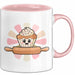 Bäcker Tasse Geschenkidee Konditor Lustiger Spruch Geschenkidee Lustig Rosa Trendation