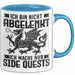 Gaming Tasse Geschenk Ich Bin Nicht Abgelenkt Ich Mache Nur Sidequests Blau Trendation