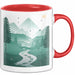 Wanderer Tasse Geschenk Lustige Geschenkidee Spruch Für Trail Entdecker Rot Trendation