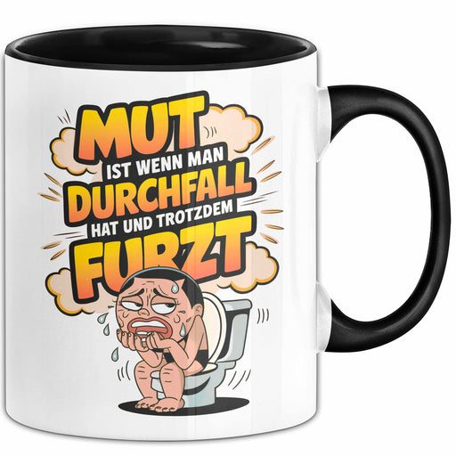 Sarkasmus Tasse Geschenkidee Du Hast Durchfall Und Furzt Trendation
