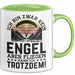Fallschirmspringer Tasse Geschenk Ich Bin Zwar Kein Engel Aber Fliegen Kann Ich Trotzdem Geschenkidee Becher Grün Trendation