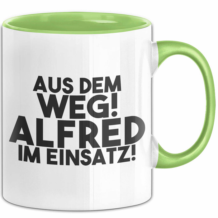 Alfred Tasse Aus Dem Weg! Alfred Im Einsatz! Geschenk