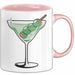 Cocktail Liebhaber Tasse Geschenkidee für Mixologie Fan Rosa Trendation