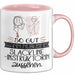 Slackline-Instruktorin Geschenk Tasse So Gut Kann Nur Eine Slackline-Instruktorin Aussehen Geschenkidee Geburtstag Weihnachten Lustig Rosa Trendation