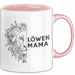 Mama Muttertag Tasse Becher Geschenk Lustige Geschenkidee Spruch Löwen Mama Rosa Trendation