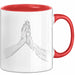 Hund Tierliebhaber Tasse Geschenk Lustige Geschenkidee Spruch Rot Trendation