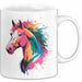 Pferde Tierliebhaber Tasse Geschenk Lustige Geschenkidee Spruch Weiß Trendation