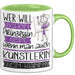 Künstlerin Tasse Geschenk Spruch Wer Will Schon Prinzessin Sein Wenn Man Auch Künstlerin Sein Kann Grün Trendation