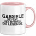 Gabriele Tasse Gabriele – Die Frau. Der Mythos. Die Legende. Geschenk Rosa Trendation