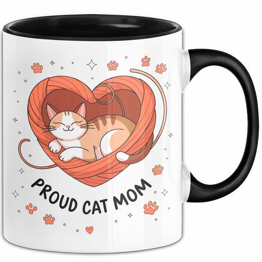 Katzen Mama Tasse Geschenk Lustige Geschenkidee Spruch Für Katzen Eltern Trendation