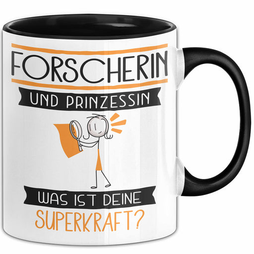 Forscherin Und Prinzessin Tasse Geschenk Für Eine Forscherin Geburtstag Was Ist Deine Superkraft Trendation